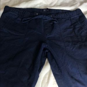 Gap linen jogger Capris